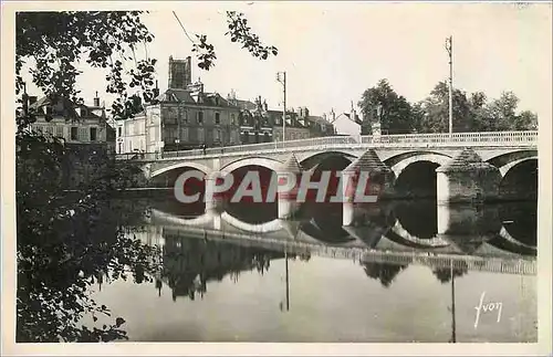 Cartes postales moderne Auxerre Yonne Le pont Paul Bert