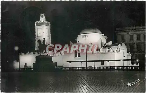 Cartes postales moderne Alger Alger la nuit