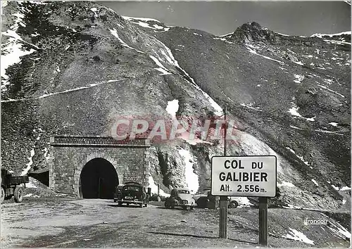 Cartes postales moderne Tunnel du Galibier et Sentiers de la Table d'Orientation