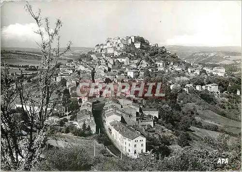 Moderne Karte Cordes Tarn Vue generale