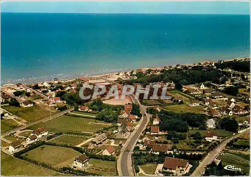 Cartes postales moderne Ver sur Mer Calvados Vue aerienne