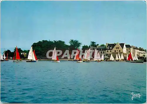 Cartes postales moderne Loctudy Finistere Les Regates au port