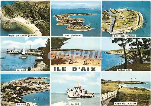 Cartes postales moderne Ile d'Aix Charente Maritime