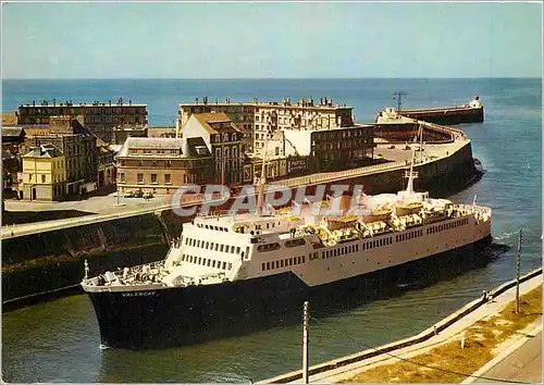 Moderne Karte Societe Nationale des Chemins de Fer Francais British Railways Ligne Dieppe Newhaven Villandry B