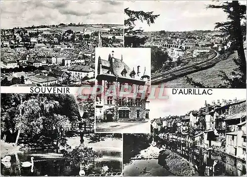 Cartes postales moderne Souvenir d'Aurillac Cantal Vues generales