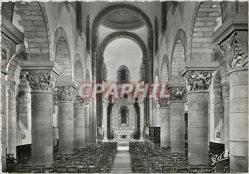 Cartes postales moderne Eglise de la Bourboule Nef et Choeur