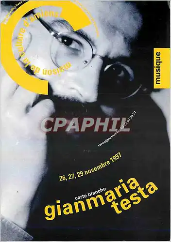 Cartes postales moderne Gianmaria testa