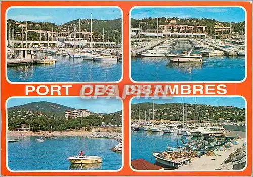 Cartes postales moderne Cote Varoise Les Issambres Le port et la Residence du Val d'Esquieres