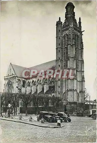 Moderne Karte Compiegne Oise Eglise St Jacques