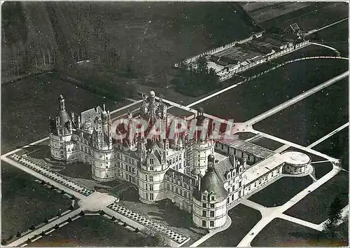 Cartes postales moderne Chambord Loir et Cher Le Chateau Vue Aerienne