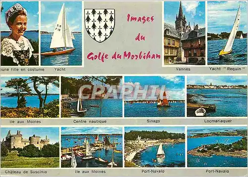 Cartes postales moderne Images du Golfe du Morbihan