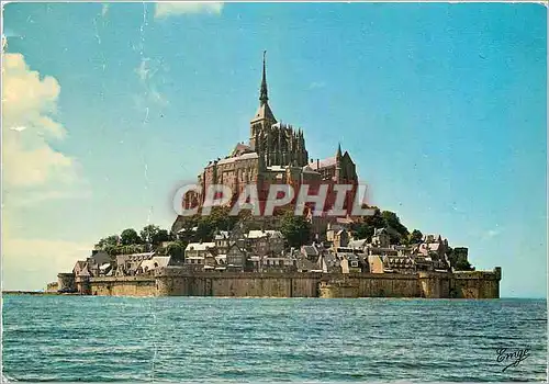Cartes postales moderne Le Mont Saint Michel Merveille de l'Occident