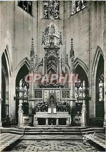 Cartes postales moderne La Basilique de Notre Dame de Clery Le Trone de la Vierge