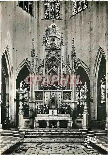 Moderne Karte La Basilique de Notre Dame de Clery Le Trone de la Vierge