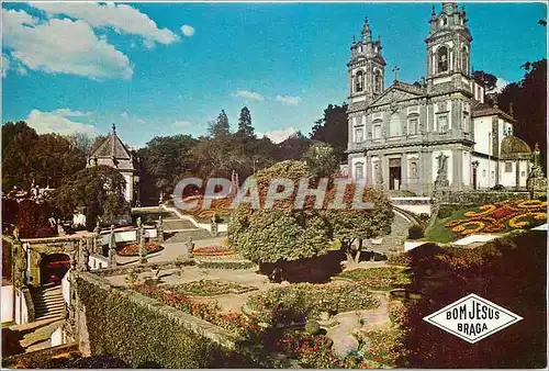 Cartes postales moderne Bom Jesus Brage Portugal chien