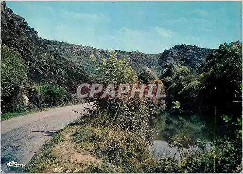 Moderne Karte Gouarec Laniscat C du N Les Gorges du Daoulas