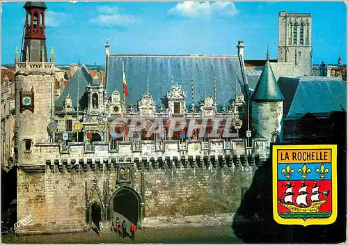 Cartes postales moderne Cote de Lumiere La Rochelle Chte Mme L'Hotel de Ville