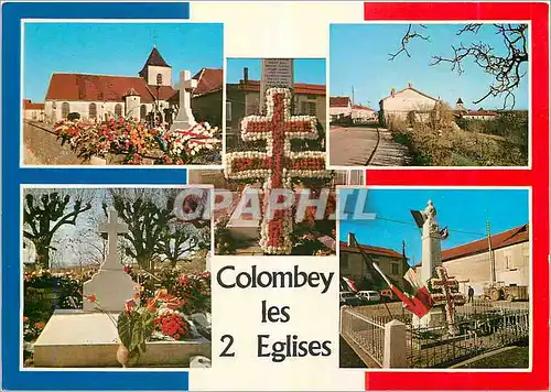 Cartes postales moderne Colombey les 2 Eglises