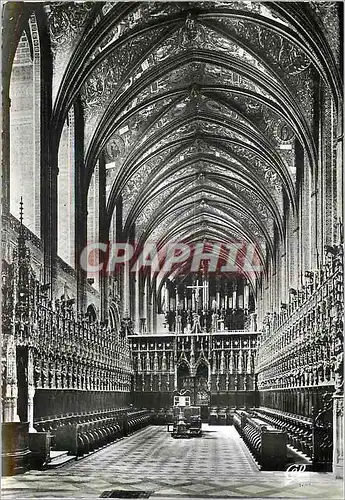 Cartes postales moderne Albi Cathedrale Ste Cecile le choeur et la Nef Orgue