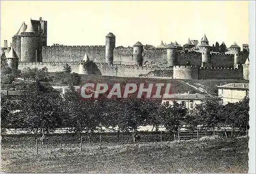 Cartes postales moderne Carcassonne La Cite au Nord Est
