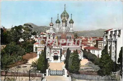 Cartes postales moderne Nice L'Eglise Orthodoxe Russie Russia