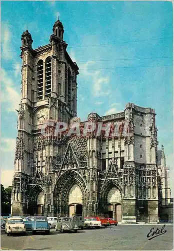 Cartes postales moderne Capitale de la Champagne La Cathedrale Saint Pierre et Saint Paul