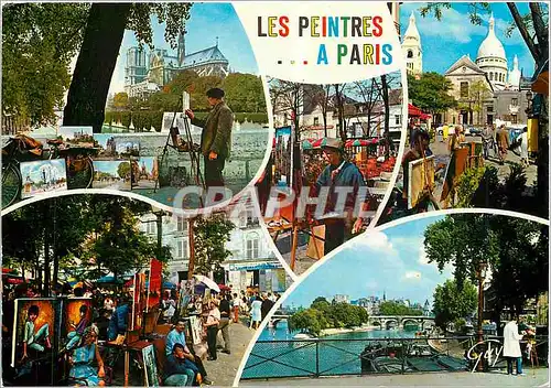 Cartes postales moderne Les Peintres a Paris