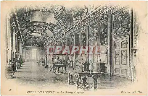 Cartes postales Musee du Louvre La Galerie d'Apollon