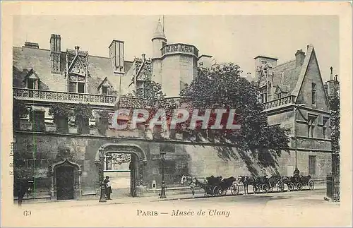 Cartes postales Paris Musee de Cluny