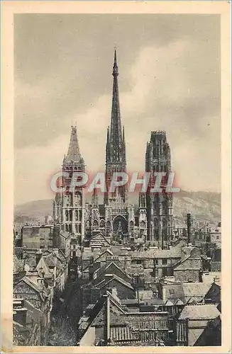 Cartes postales Rouen La Cathedrale