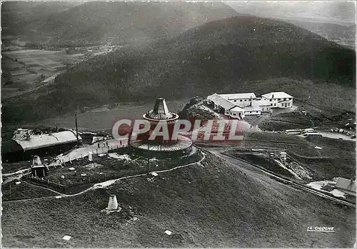 Cartes postales moderne Sommet du Puy de Dome Vue aerienne sur l'Observatoire