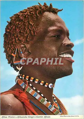 Cartes postales moderne African Warrior