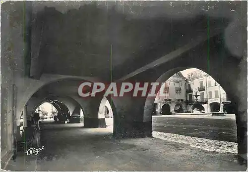 Cartes postales moderne Villeneuve sur Lot Lot et Garonne Les Cornieres Place Lafayette