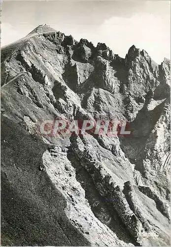 Moderne Karte Mont Dore les Bains P de D Le Sommet et les aiguilles du Sancy