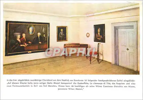 Cartes postales moderne Internationale Stiftung Mozarteum Salzburg