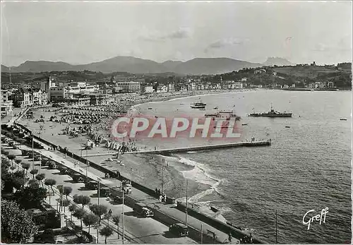 Cartes postales moderne Saint Jean de Luz Basses Pyr Vue generale de la Plage