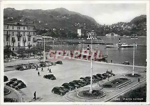 Moderne Karte Come Place Cavour Bateaux