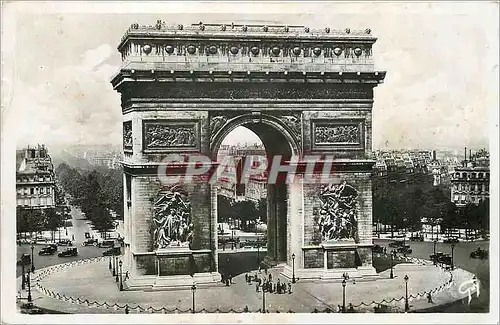 Cartes postales Paris Arc de Triomphe de l'Etoile