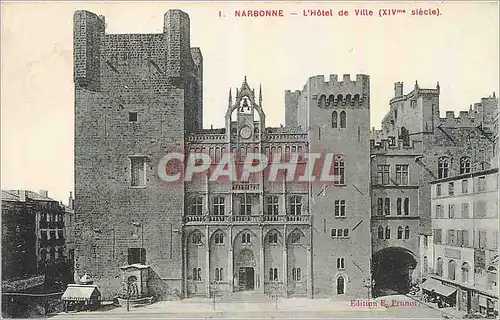 Cartes postales Narbonne L'Hotel de Ville