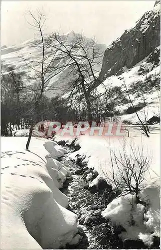 Moderne Karte Valloire La Valloirette et le Crey Rond