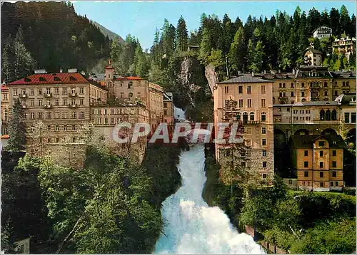 Moderne Karte Badgastein Wasserfall