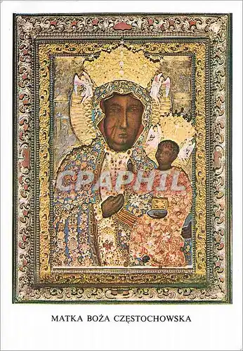 Moderne Karte Matka Boza Czestochowska