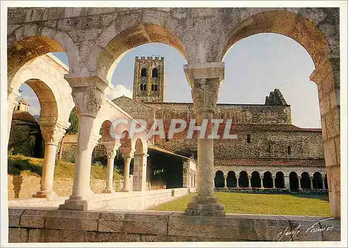 Cartes postales moderne Conflent Abbaye de St Michel de Cuxa