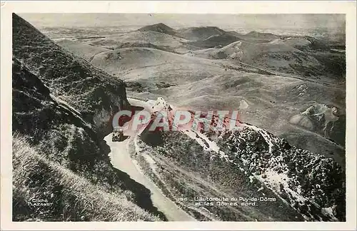 Cartes postales moderne L'Autoroute du Puy de Dome et les Domes nord