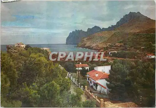 Moderne Karte Cala San Vicente Mallorca