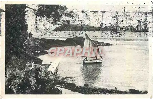 Cartes postales moderne Dinard La Cale de la Vicomte Bateau