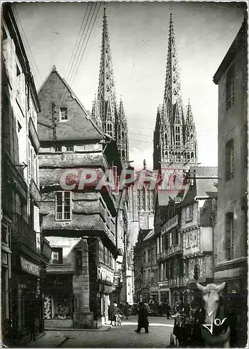 Cartes postales moderne Bretagne Quimper Finistere La rue Kereon