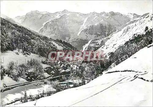 Cartes postales moderne Bareges et le Pic d'Ardideh vus du Telepherique