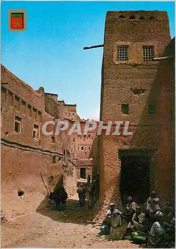 Cartes postales moderne Ouarzazate Calle de la Alcazaba Rue de la Kasbah