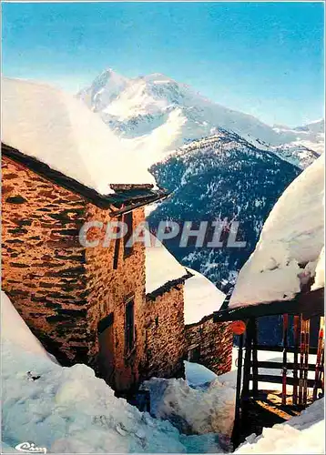 Cartes postales moderne La Rosiere Savoie Echappee sur le Mont Pourri